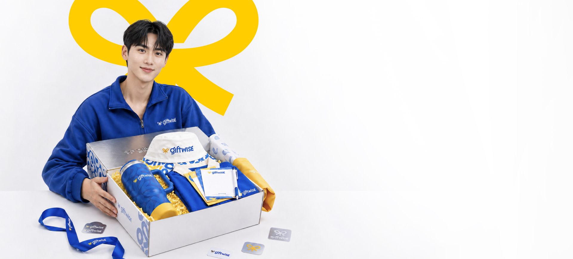 Giftwise โรงงานผลิตสินค้าพรีเมี่ยมและ Merchandise สำหรับแบรนด์ — Gift Set กระบอกน้ำ หมวก และของพรีเมี่ยมพร้อมสกรีนโลโก้